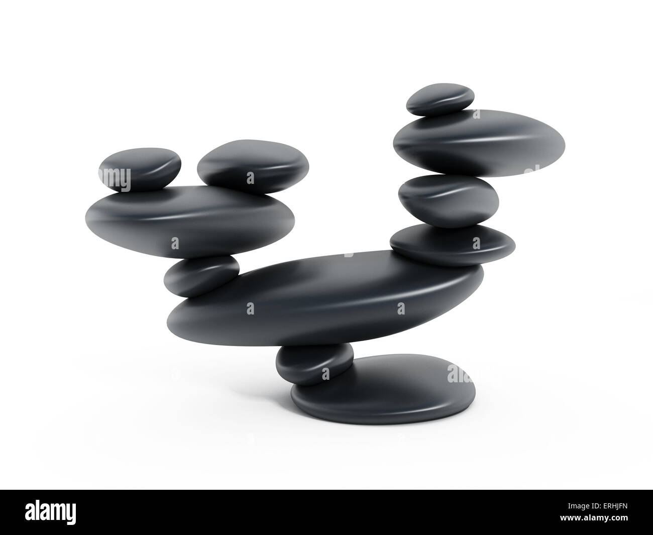 Balanced Rocks White Background Balanced stones isolated on white background Stock Photo - Alamy