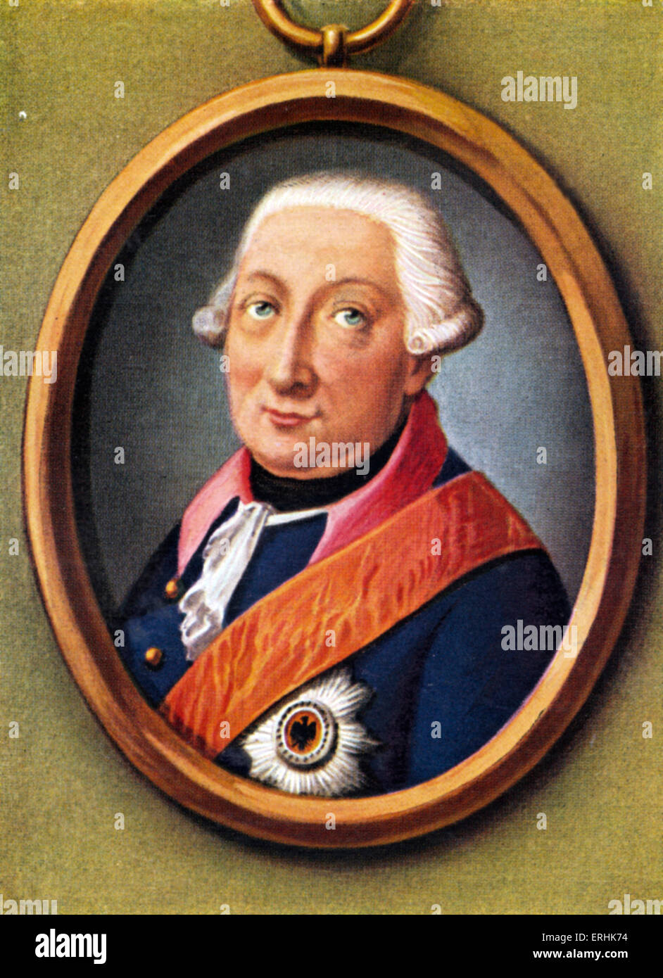 Bogislav Friedrich Emanuel count Tauentzien von Wittenberg. Portrait of