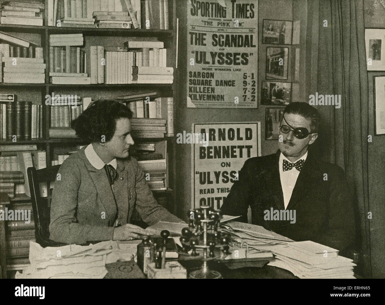 Sylvia beach joyce hi-res stock photography and images - Alamy