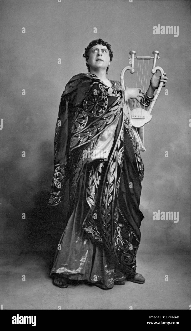 Herbert Beerbohm Tree in title role as Nero at His Majesty's Theatre, London 1906. Nero by Stephen Phillips.  English actor 17 Stock Photo