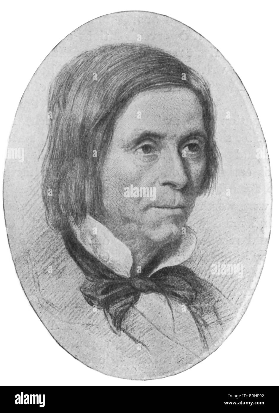 Leigh Hunt - age 66. English poet and drama critic. 19 October 1784 - 28 August 1859. Stock Photo