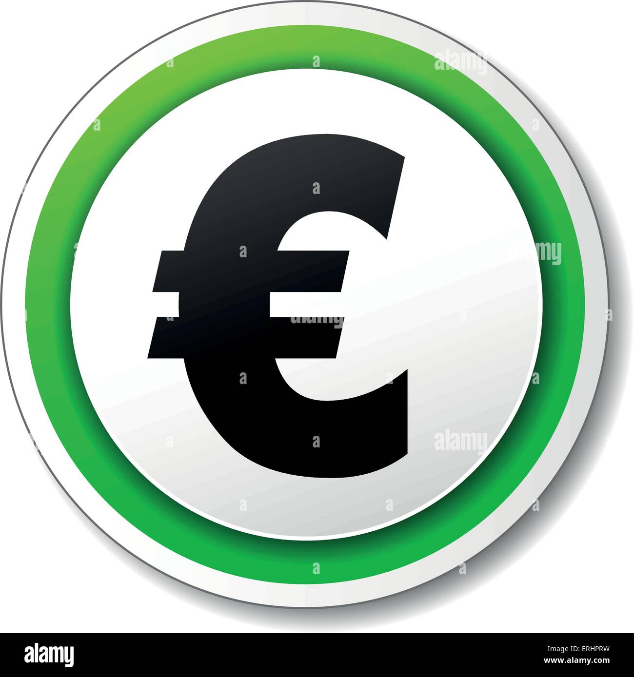 Euro sign symbol icon hi-res stock photography and images - Alamy