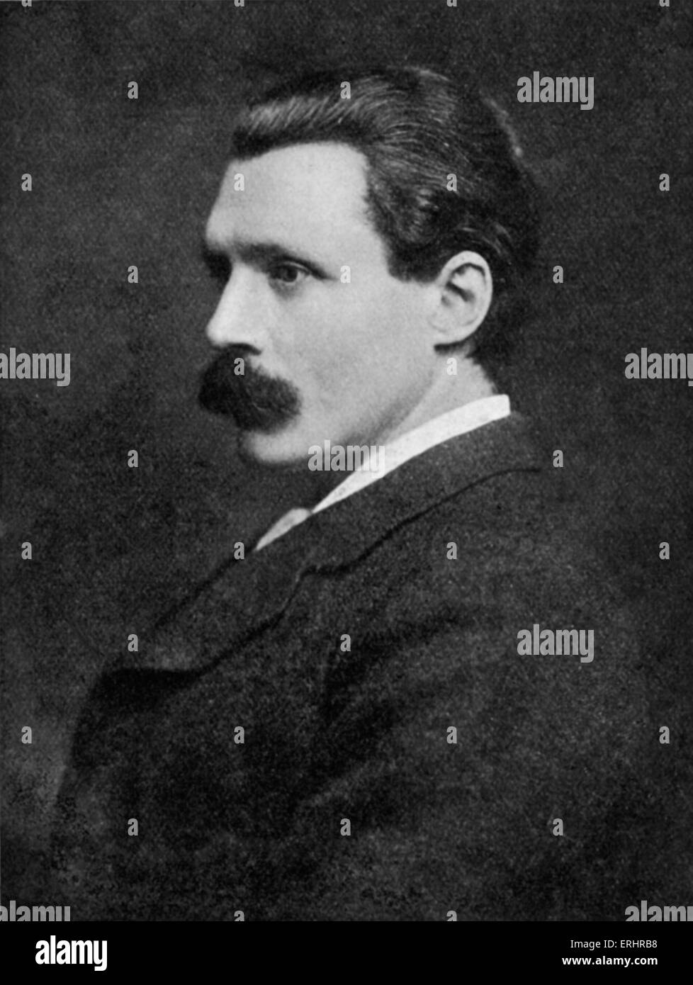 George Gissing - English novelist: 22 November 1857 - 28 December 1903. Stock Photo