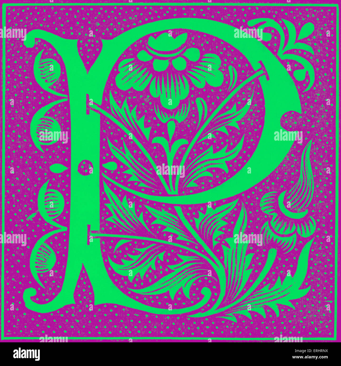 Illuminated letter p hi-res stock photography and images - Alamy