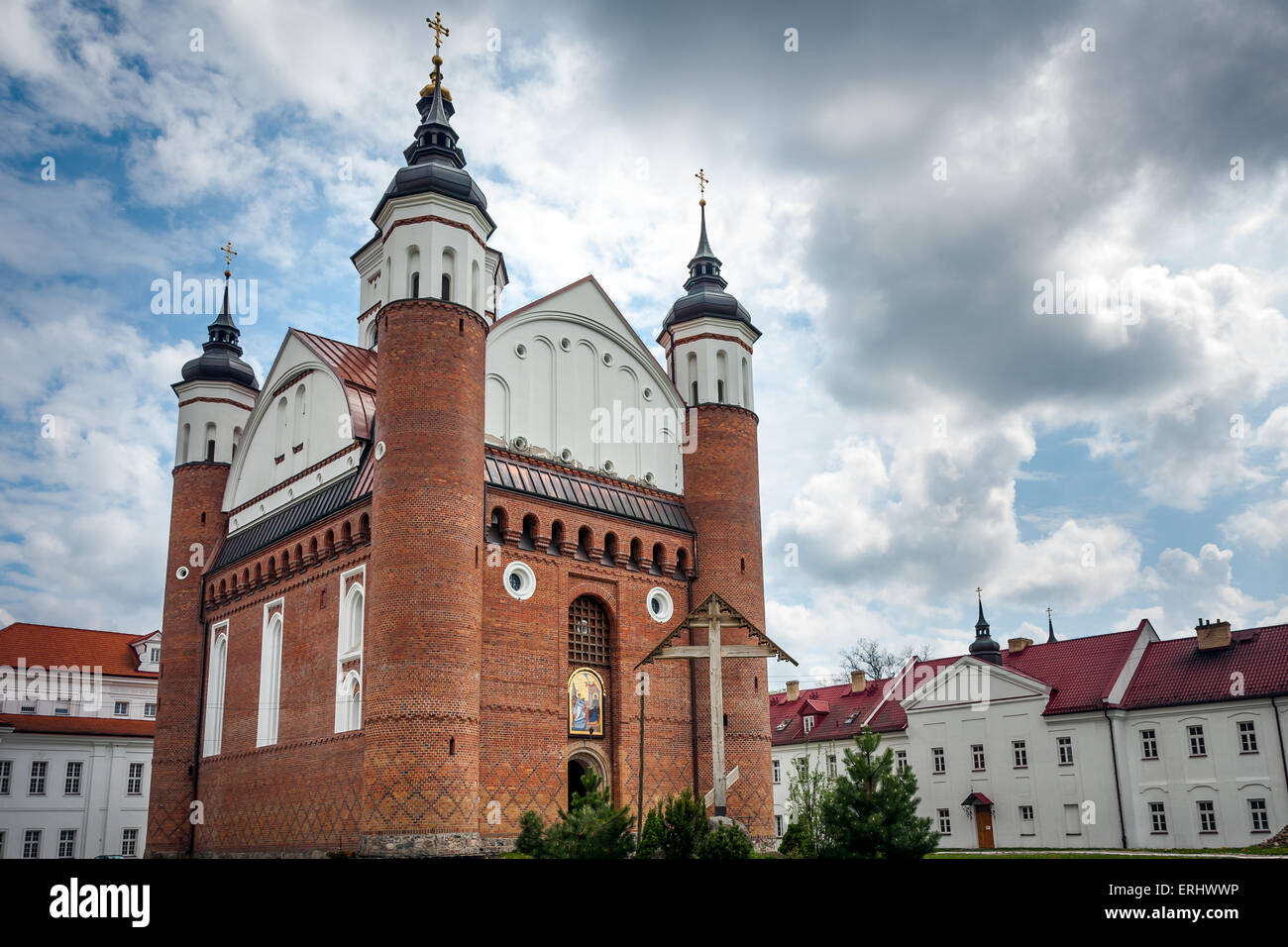 Suprasl Church Defensive Orthodox Monastery Stock Photo