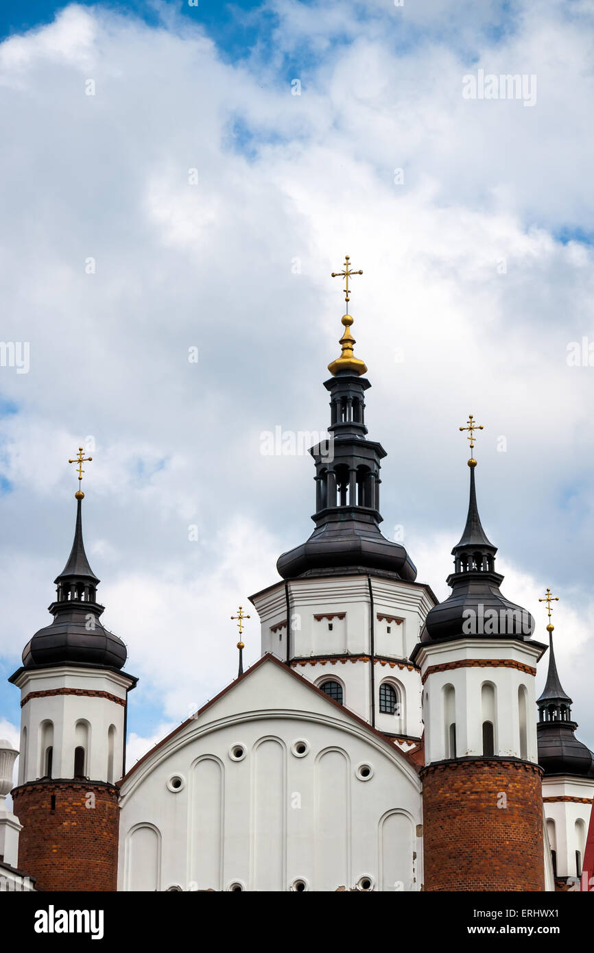 Suprasl Orthodox Church Lavra - Defensive Monastery Stock Photo