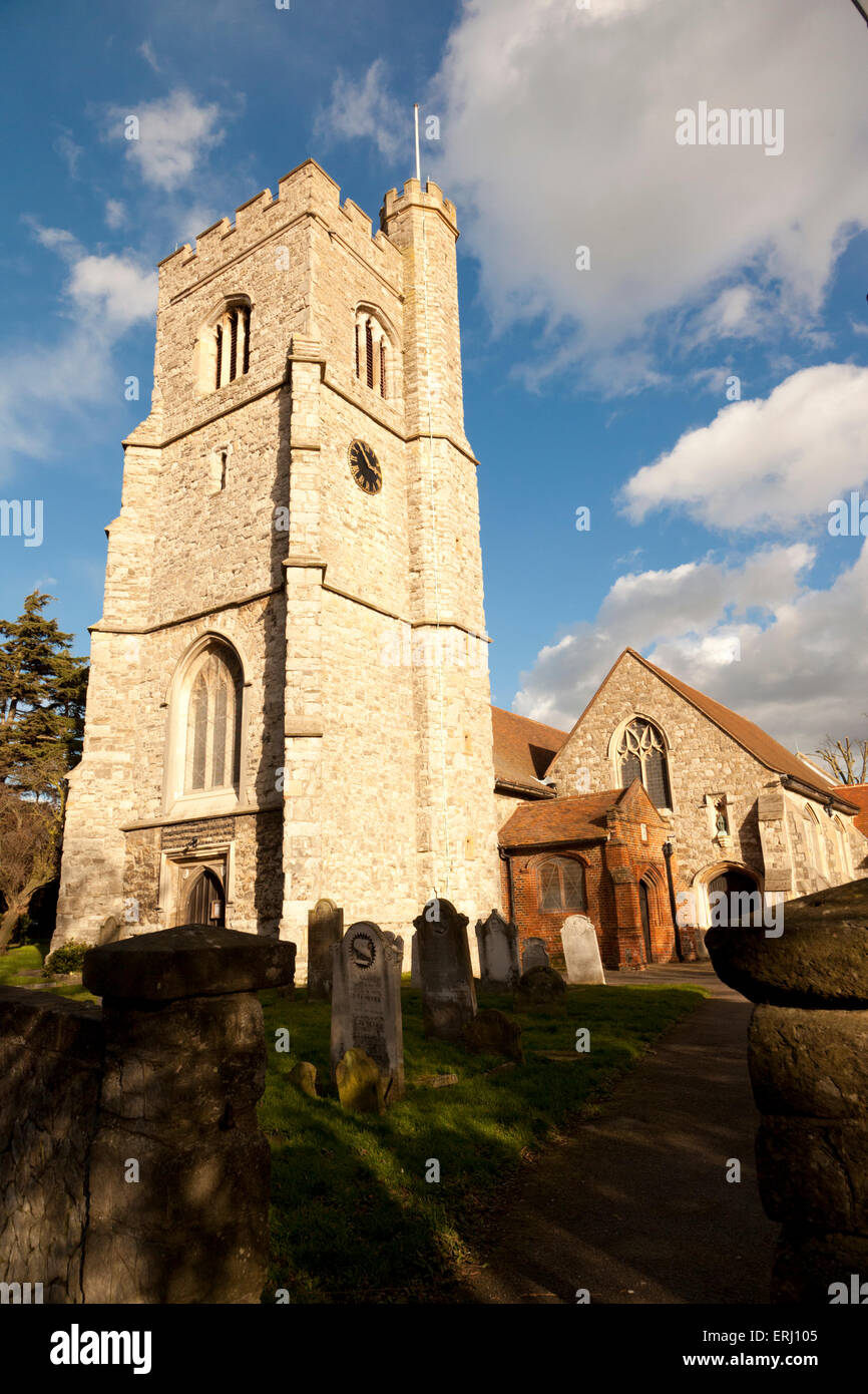 St Clements church LeighOnSea Essex England United Kingdom Europe