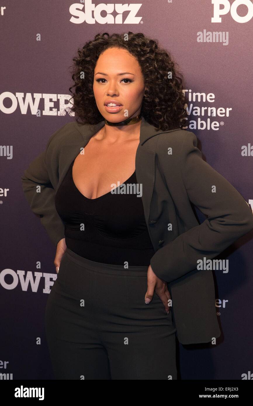 New York, NY, USA. 2nd June, 2015. Elle Varner at arrivals for Starz ...