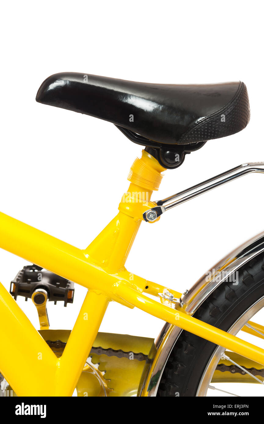 bicycle seat isolated Stock Photo Alamy