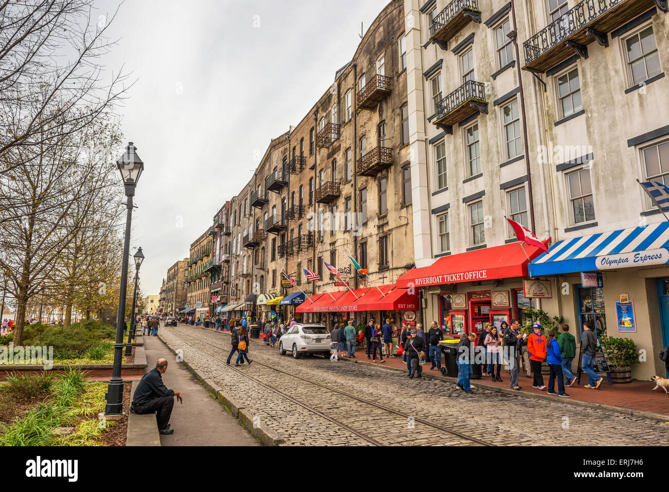 River Street In Savannah Georgia High Resolution Stock Photography And Images Alamy