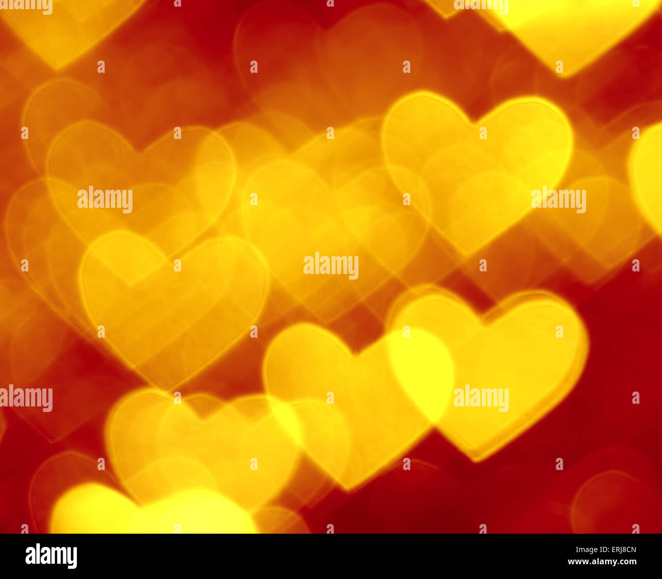 red and golden bokeh background Stock Photo - Alamy