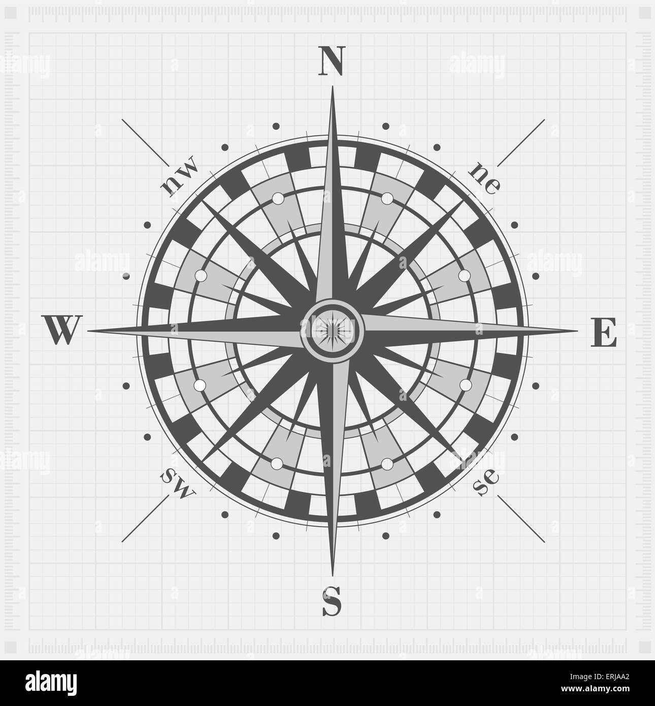 Wind rose vector vectors hires stock photography and images Alamy
