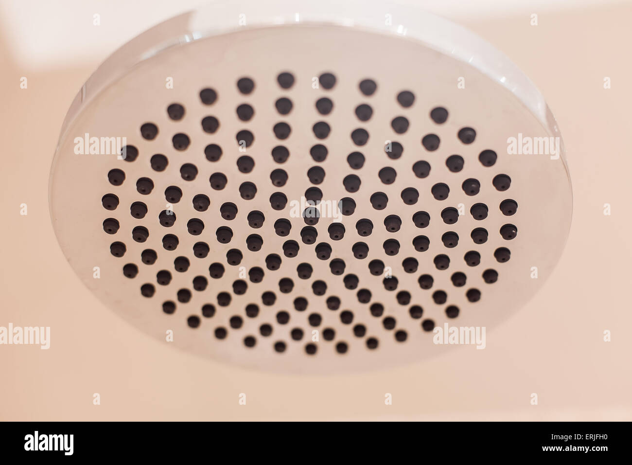 Modern luxury chrome shower diffuser Stock Photo Alamy