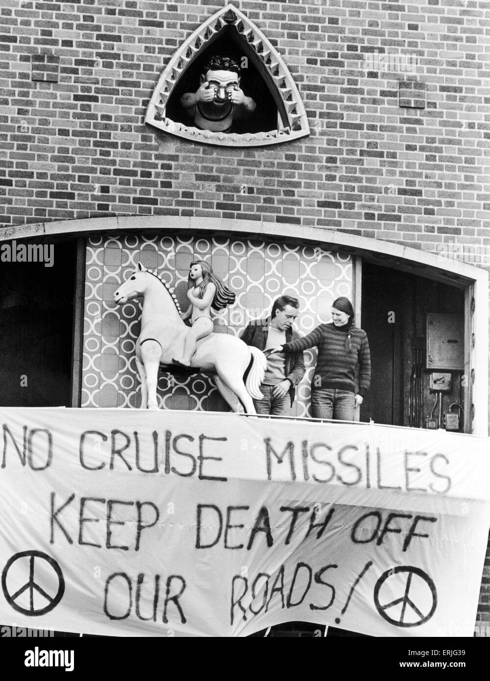 The Godiva Clock, Broadgate, City Centre, Coventry, 18th October 1984