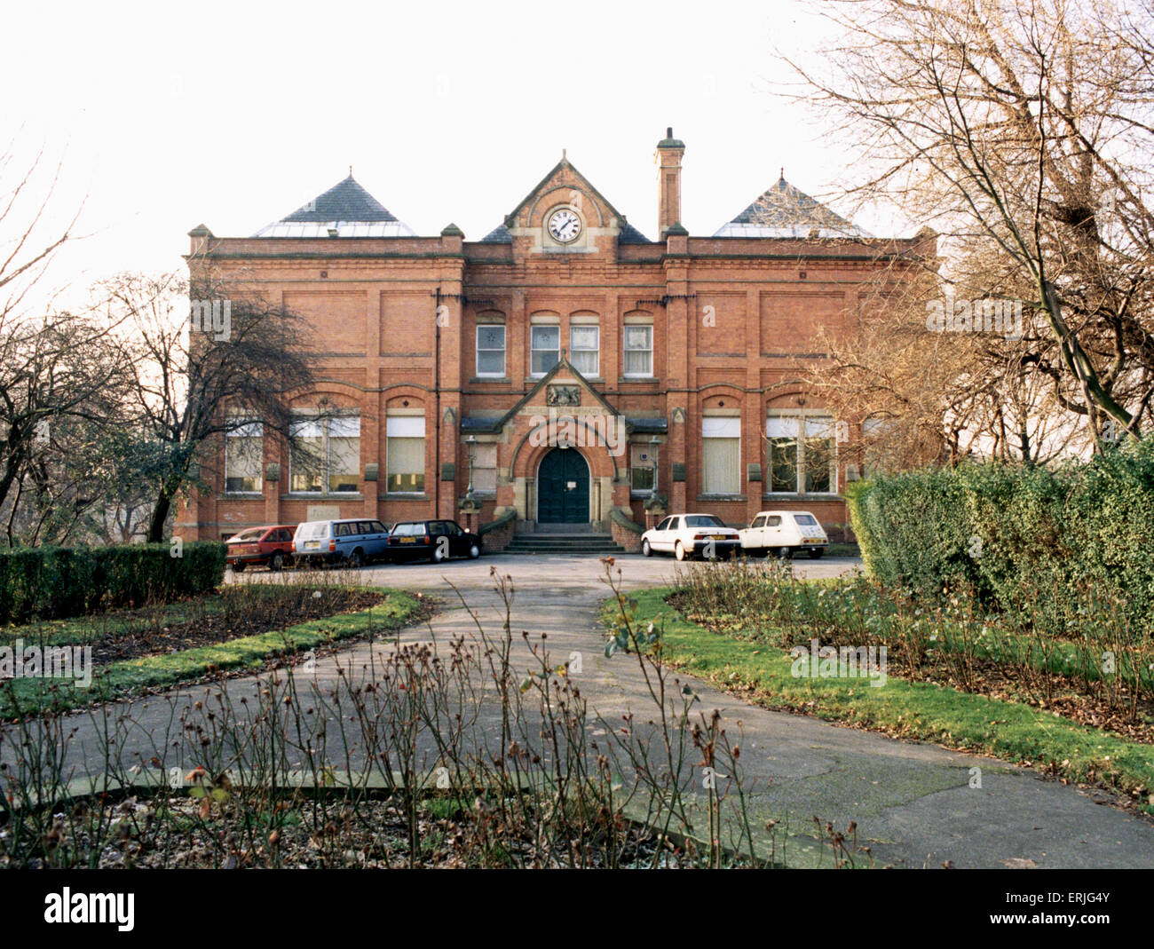Queens Park Museum, Harpurhey, Greater Manchester. 22nd January 1992 Stock Photo Alamy