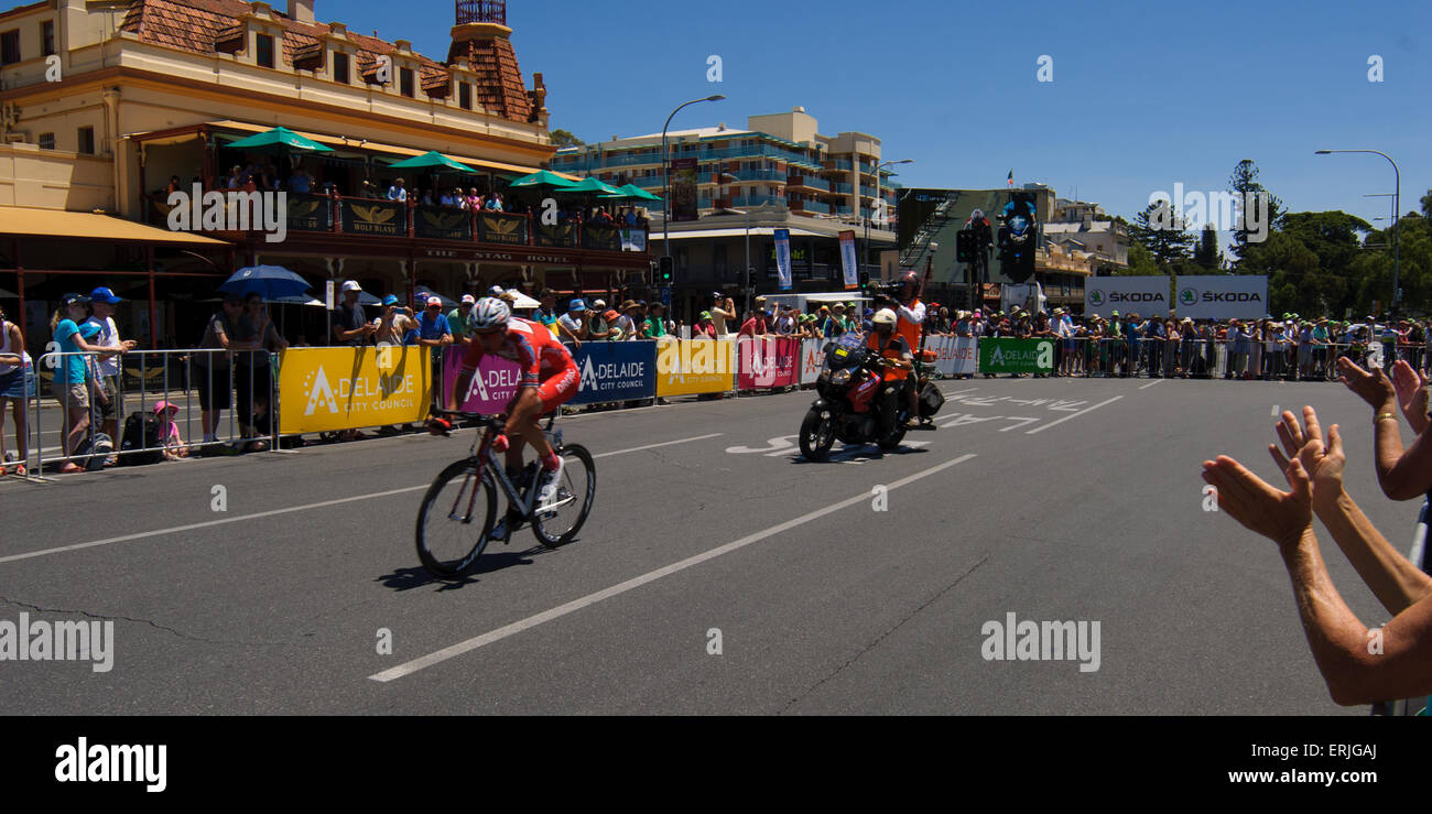 A bicycle race in Adelaide, SA, Australia Stock Photo Alamy