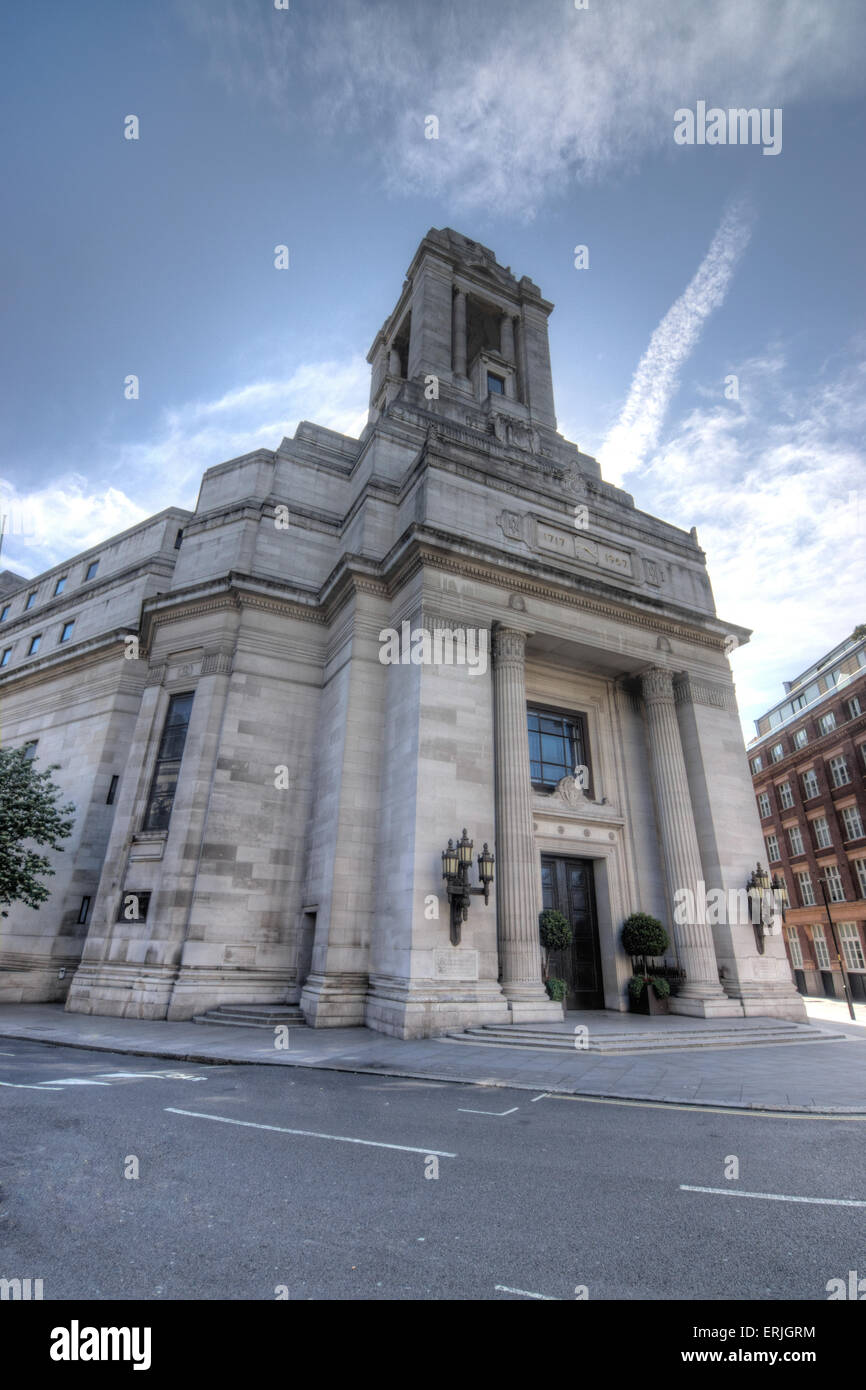 Freemasons' Hall in London is the headquarters of the United Grand Lodge of England  covent garden Stock Photo