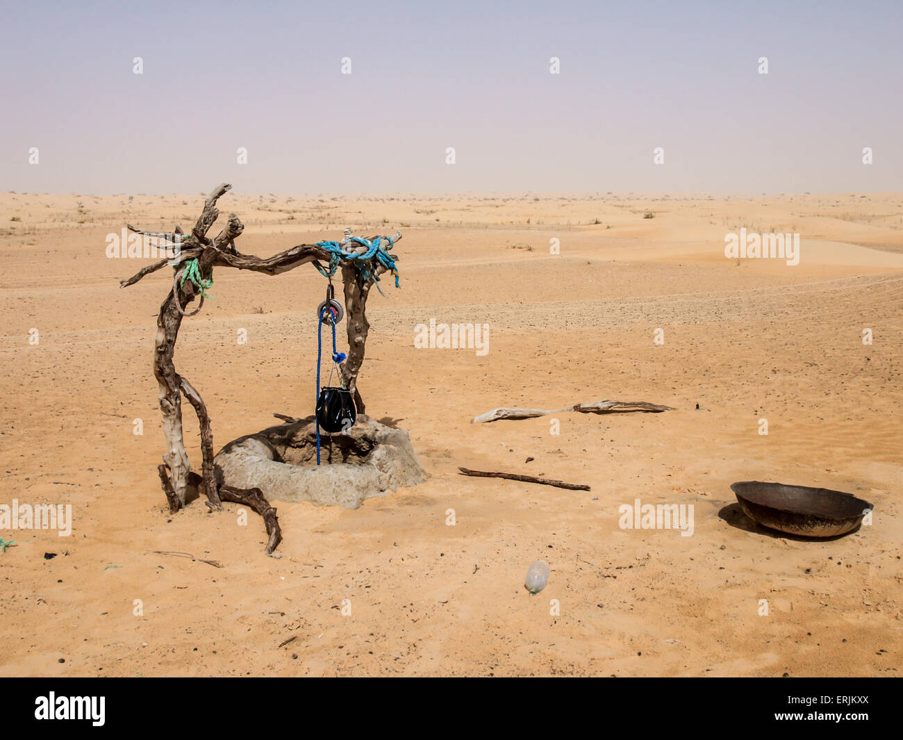 Old desert water well drinking hi-res stock photography and images - Alamy
