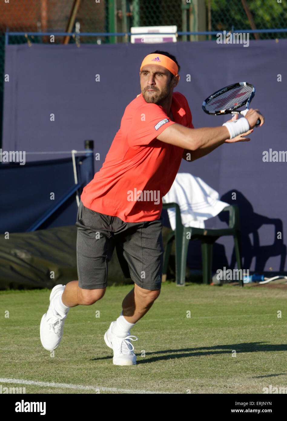 Manchester, UK. 03rd June, 2015. Aegon Manchester Trophy. Number 1 seed