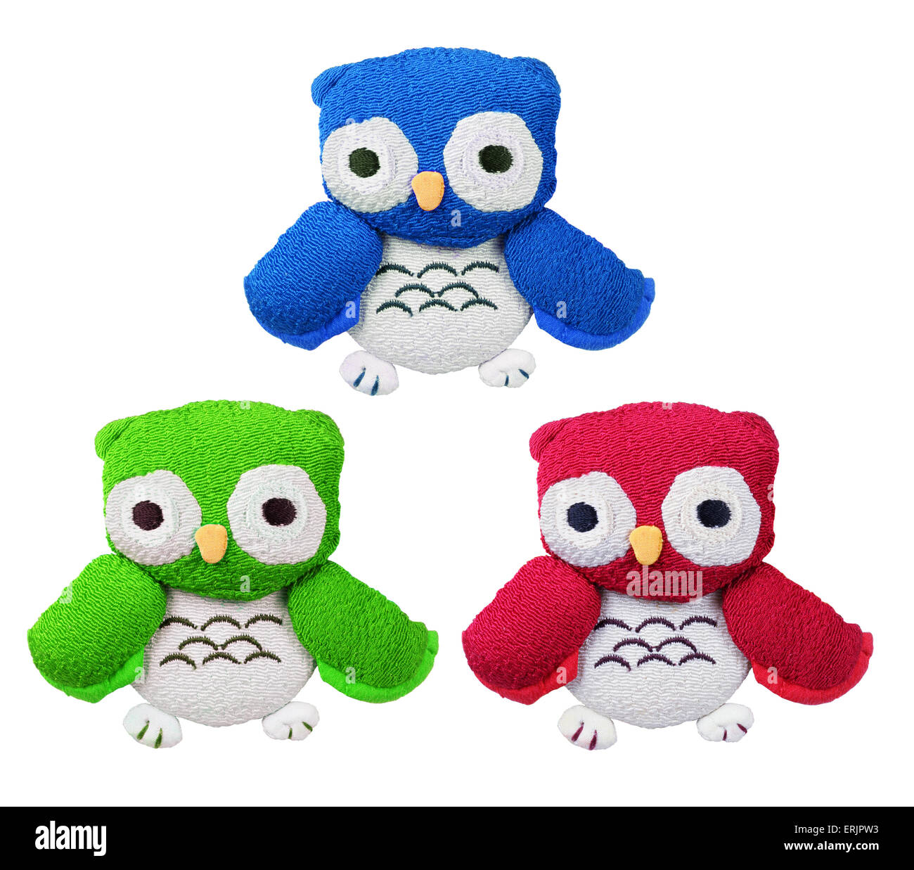 Hand Crochet Funny Owl With Glasses Stuffed Toys Animals Knit