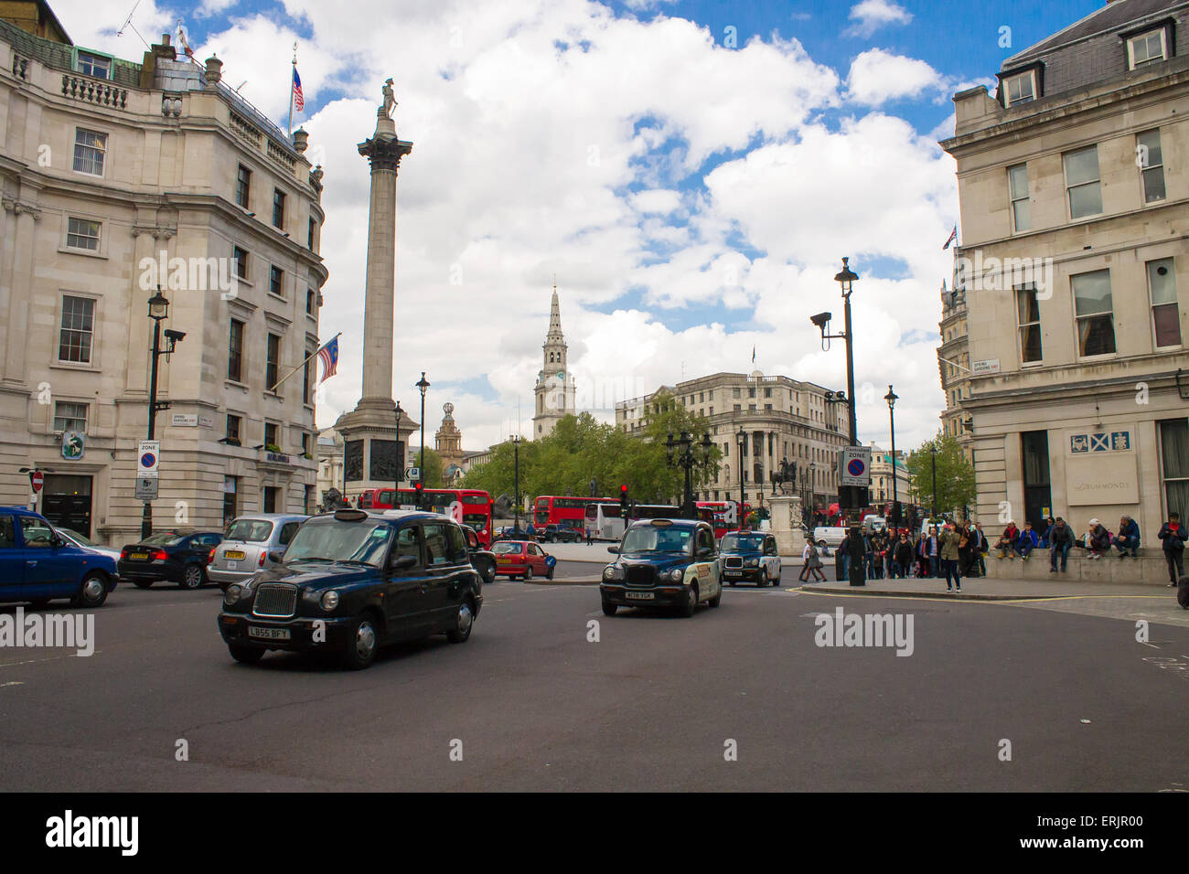 trafalgar square london united kingdom