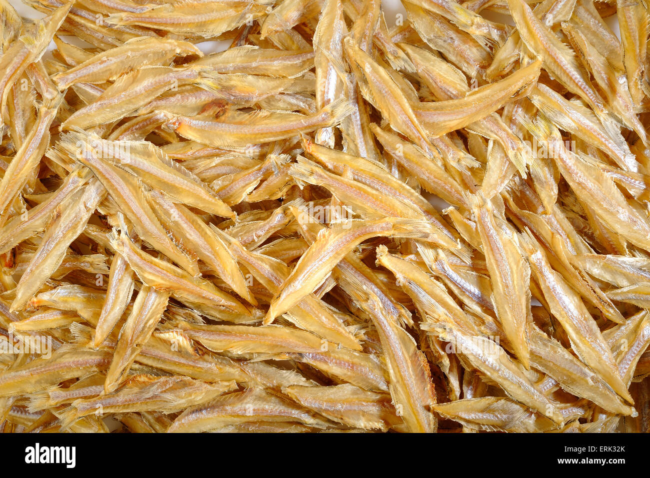 Small dried fish background Stock Photo 83398075 Alamy