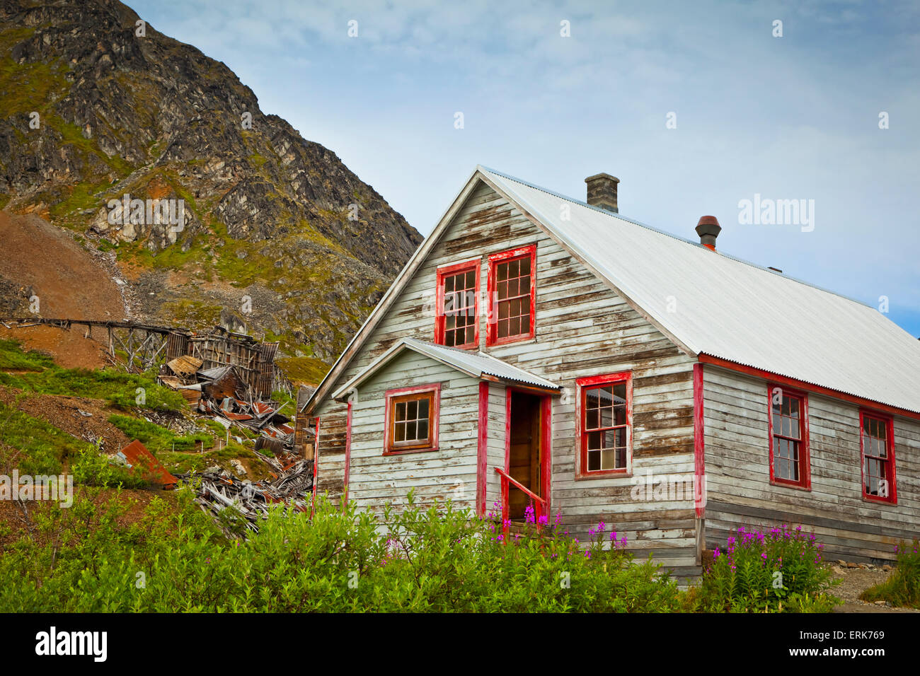 Historic apartment house, Independence Mine State Historic Park