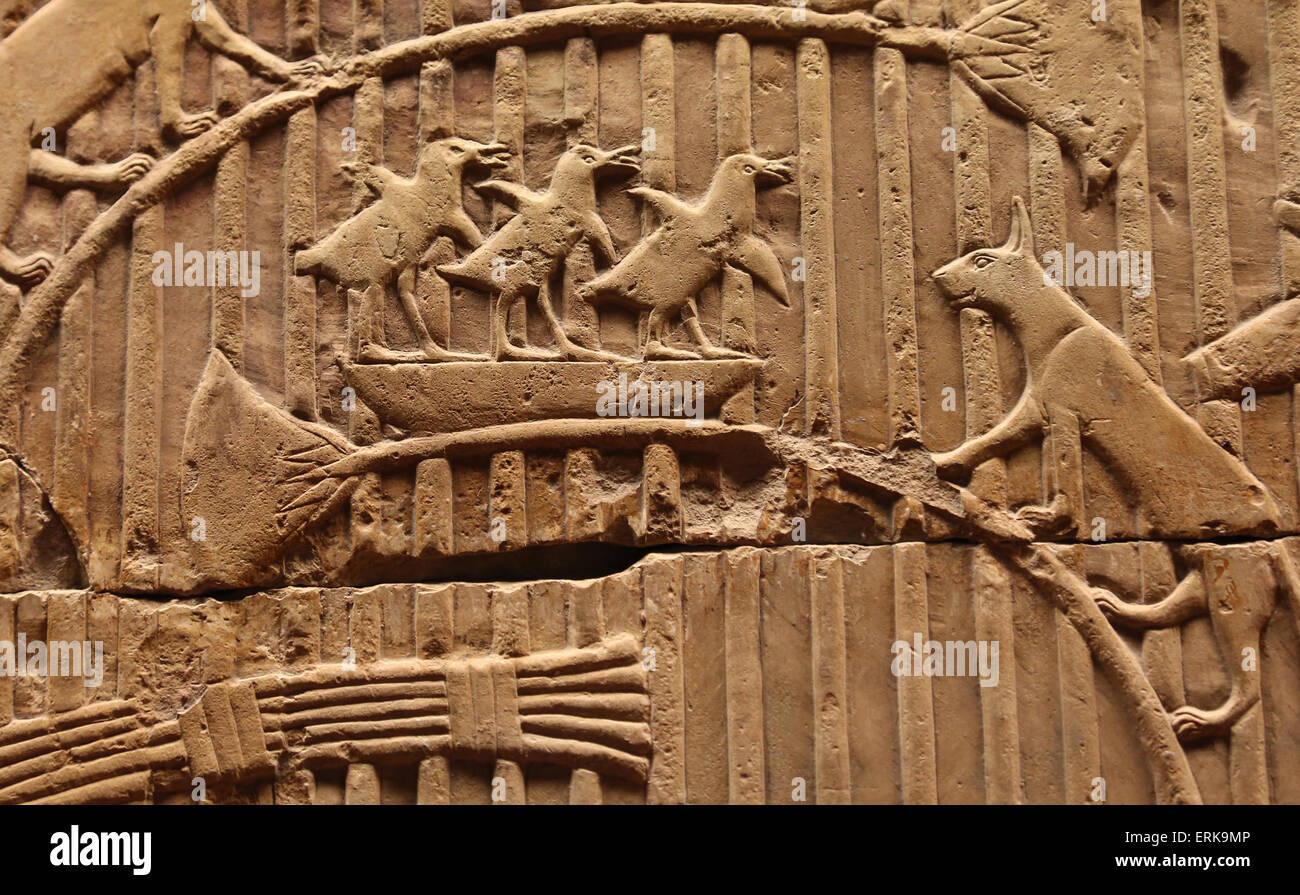 Egyptian limestone relief hi-res stock photography and images - Alamy