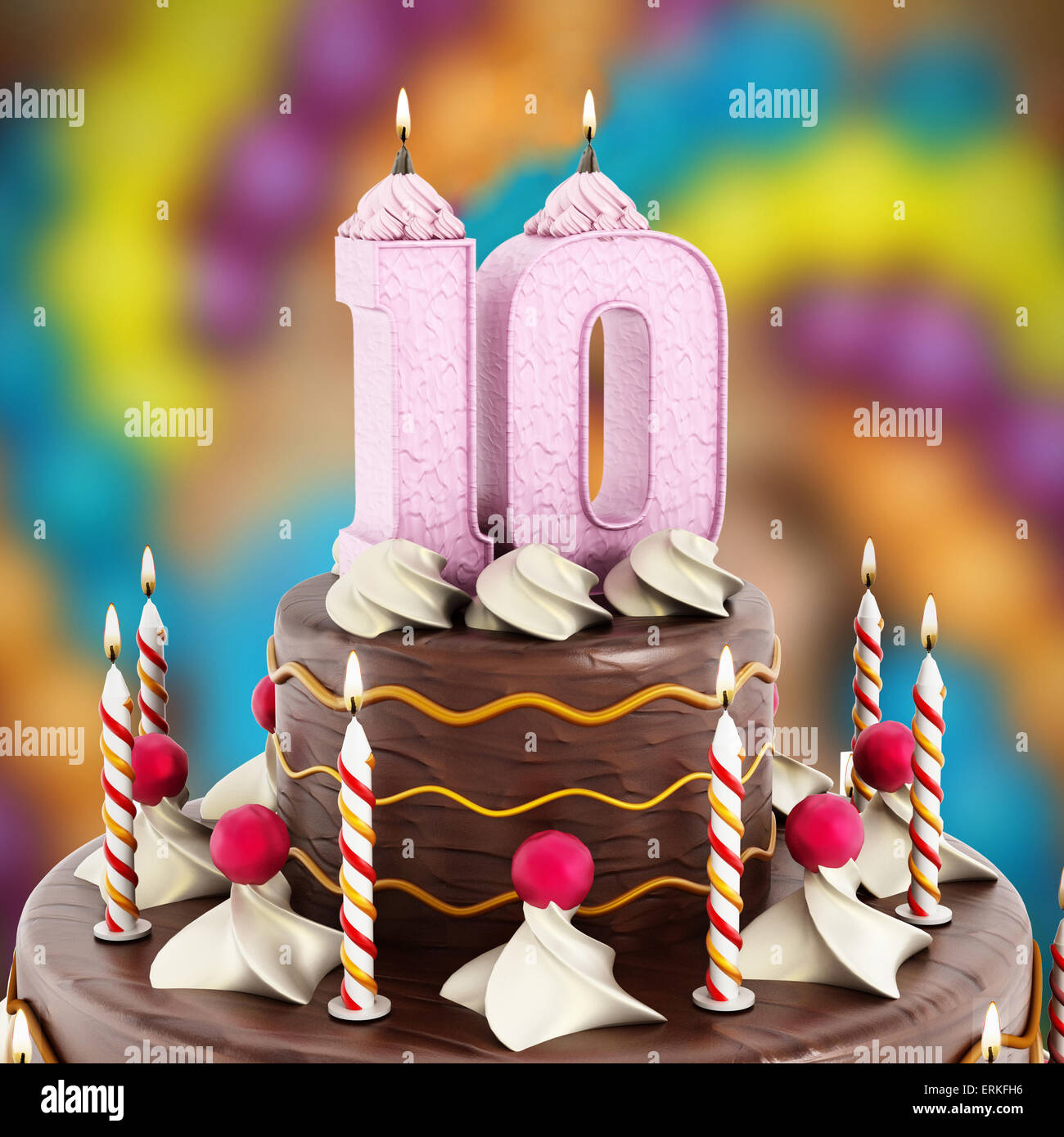 Number  cake hi-res stock photography and images - Alamy