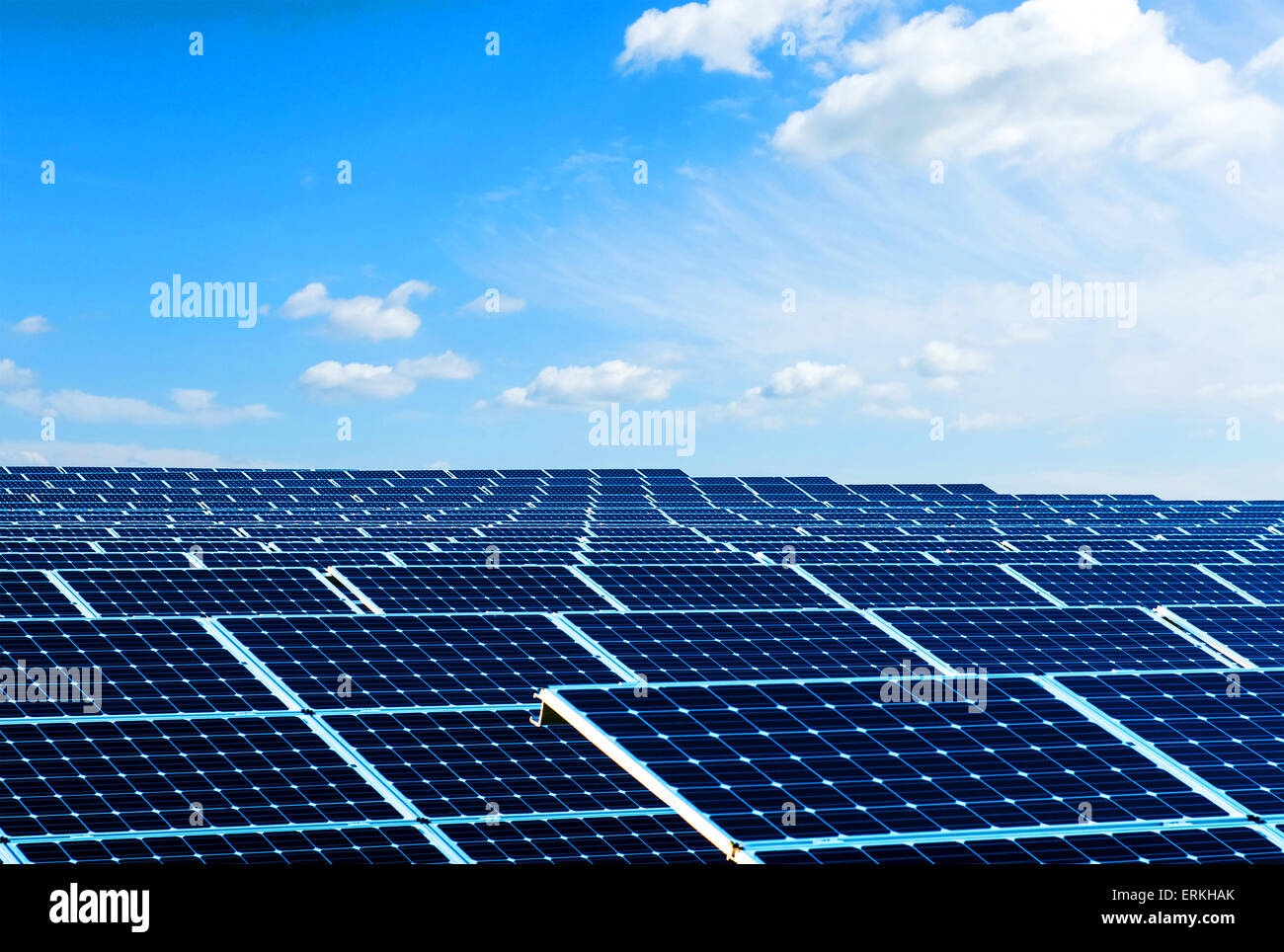 Photo of the solar panels as renewable source of energy Stock Photo - Alamy