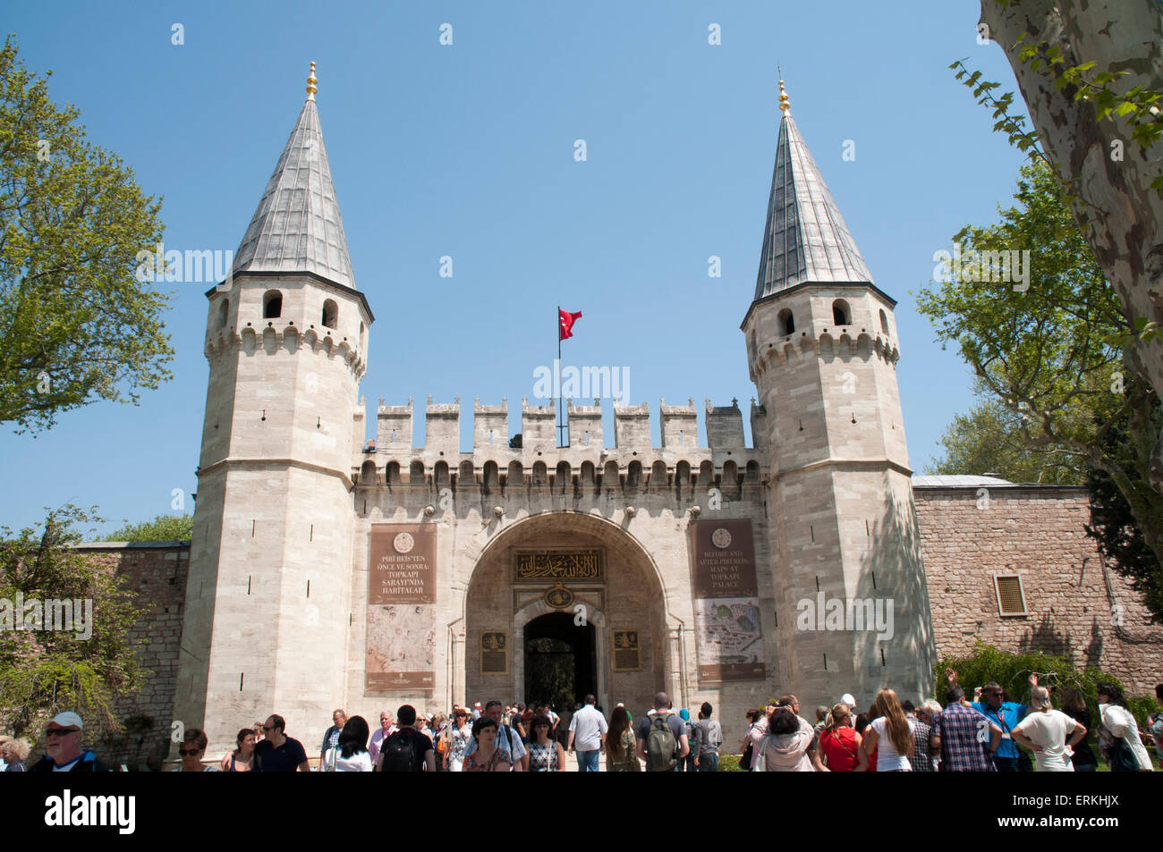 Built from 1459 the Topkapi Palace in Istanbul was for nearly 400 years ...