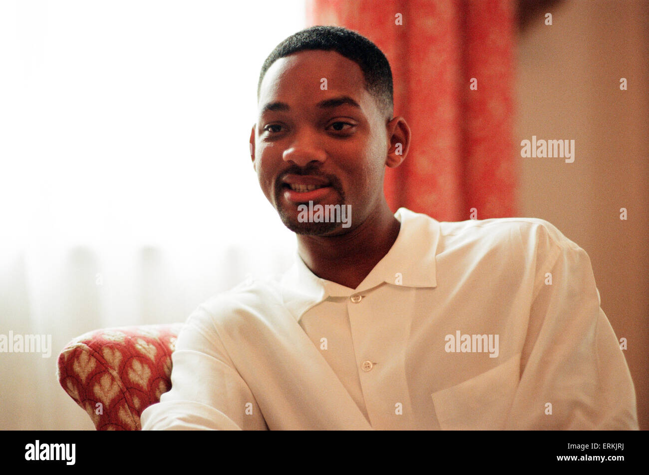 Will Smith, Actor, Singer, 14th July 1997. Stock Photo