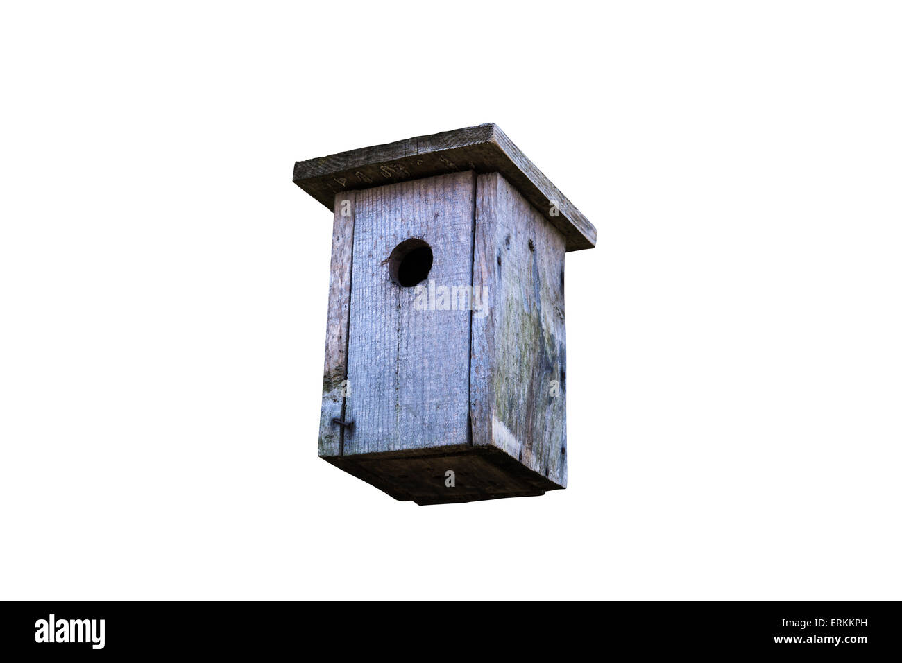 Wooden bird nest Stock Photo - Alamy