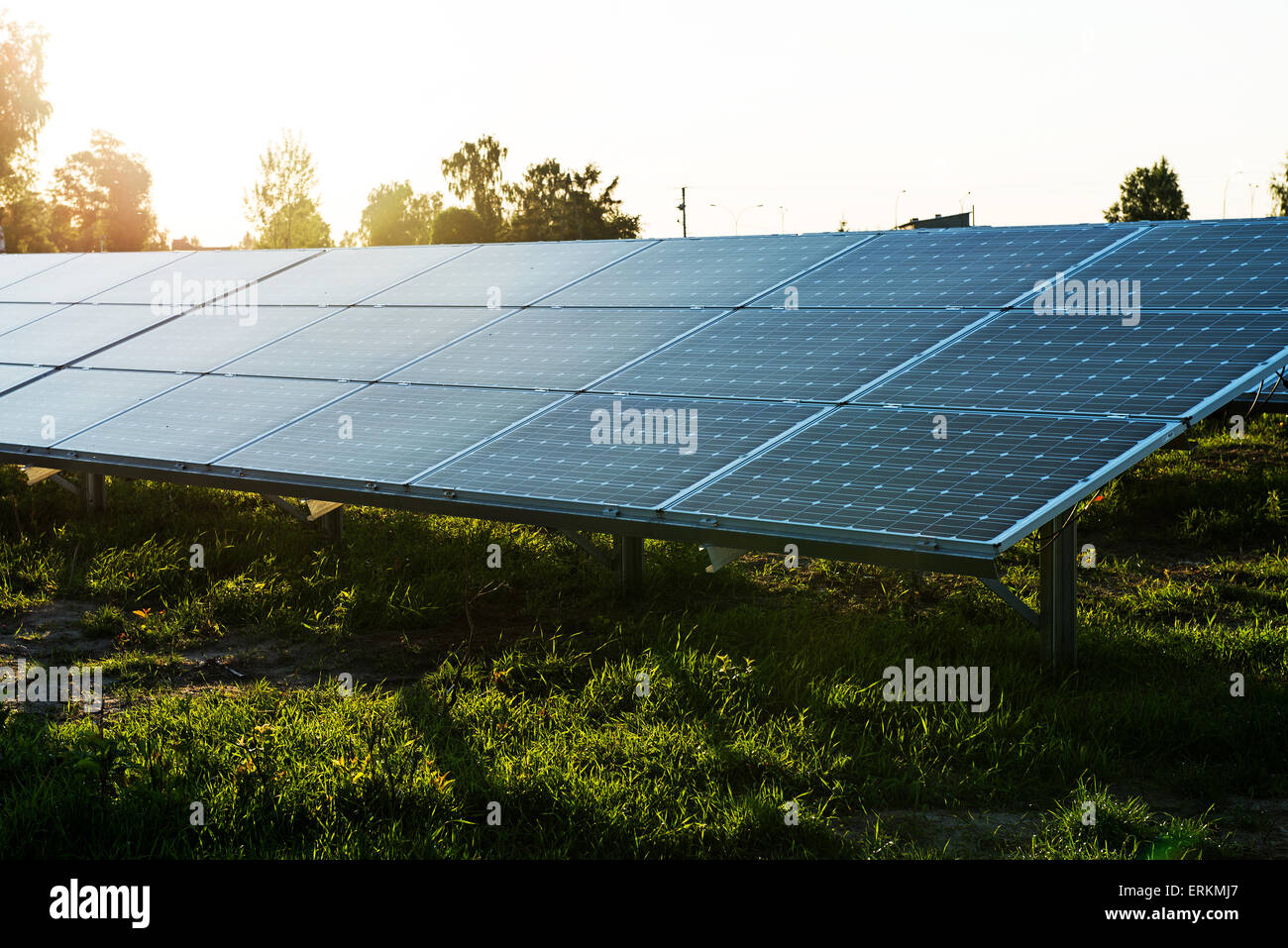 Photo of the solar panels as renewable source of energy Stock Photo - Alamy