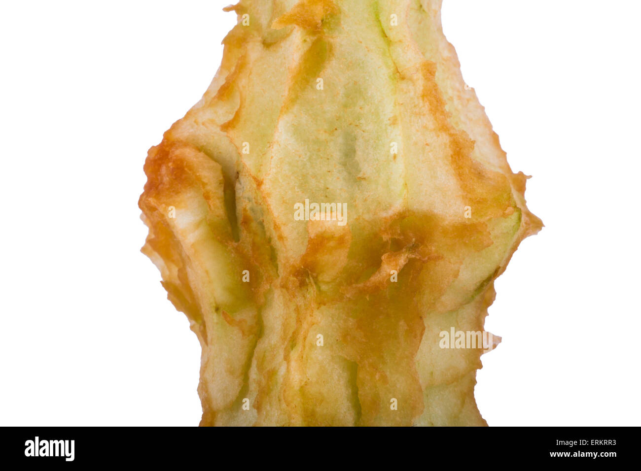 Rotten apple, isolated on white background Stock Photo - Alamy