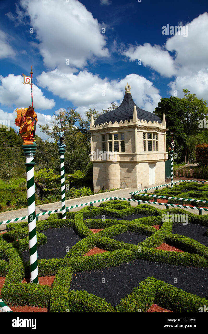 Tudor Gardens, Hamilton Gardens, Hamilton, Waikato, North Island, New