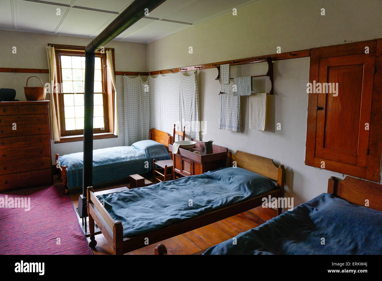 Hancock Shaker Village, Pittsfield, The Berkshires, Massachusetts, New England, United States of America, North America Stock Photo