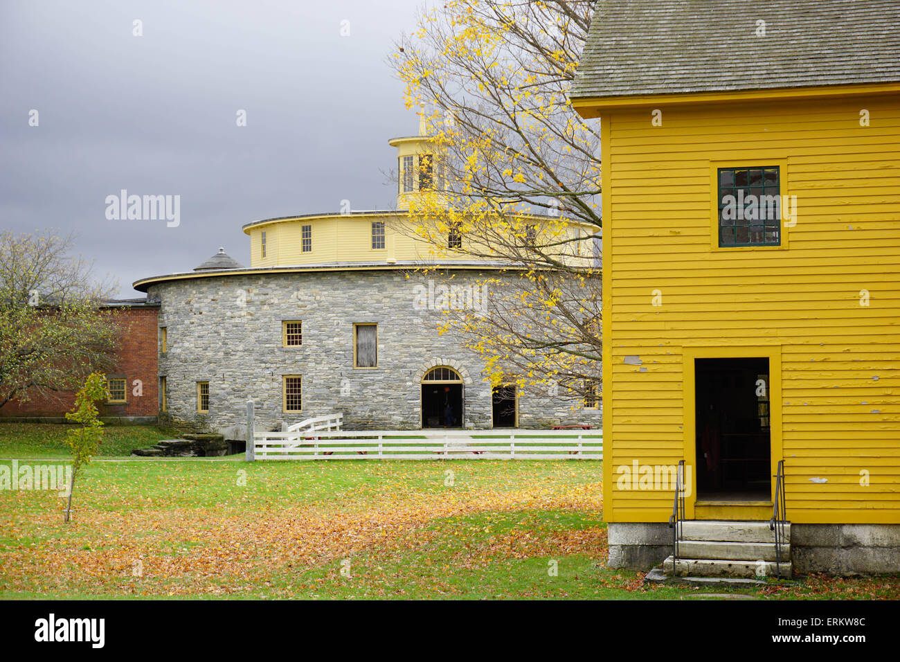 Round barn, Hancock Shaker Village, Pittsfield, The Berkshires