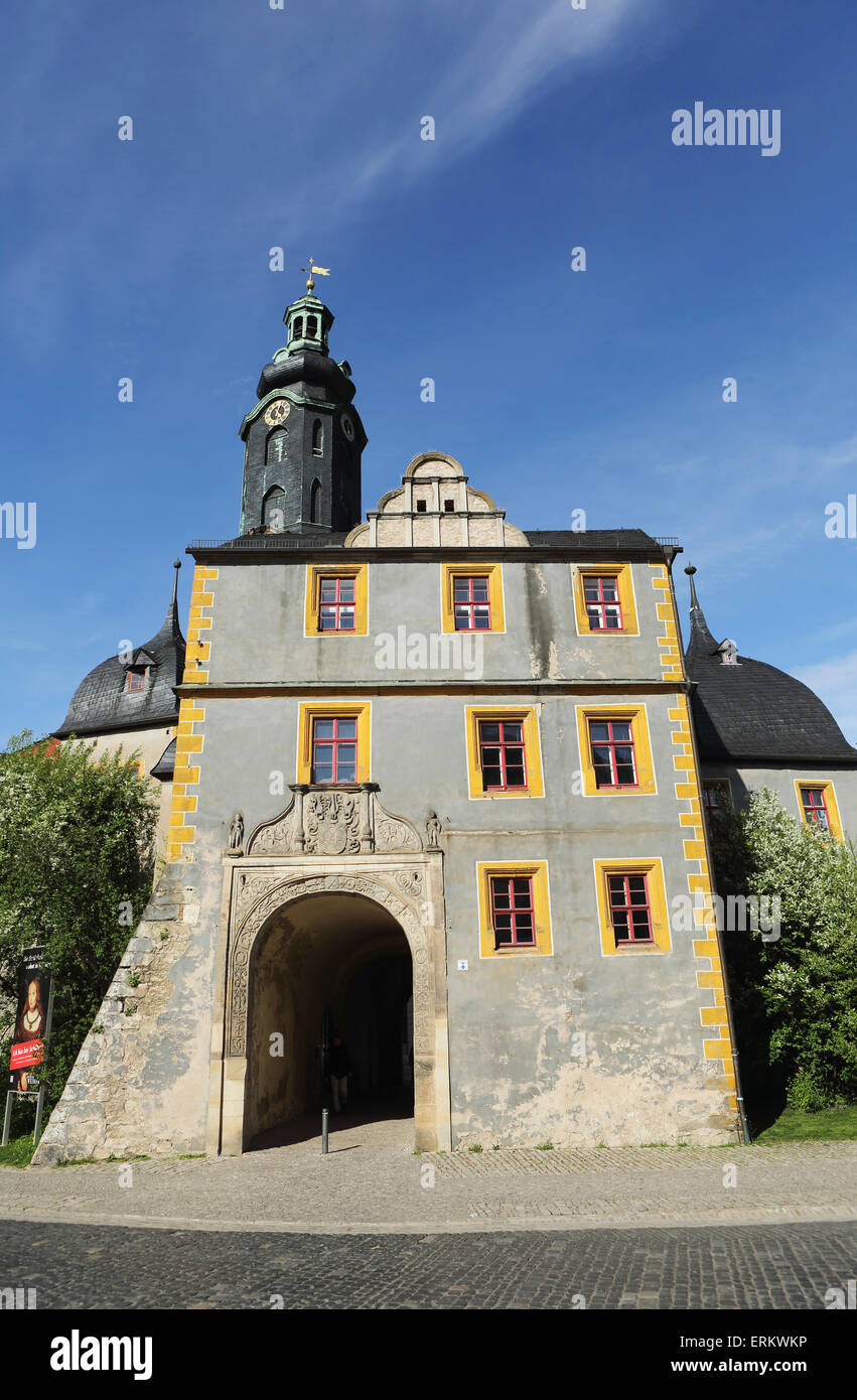 The Stadtschloss (City Palace), former Saxe-Weimar-and Eisenach ducal residence, UNESCO, Weimar, Thuringia, Germany Stock Photo