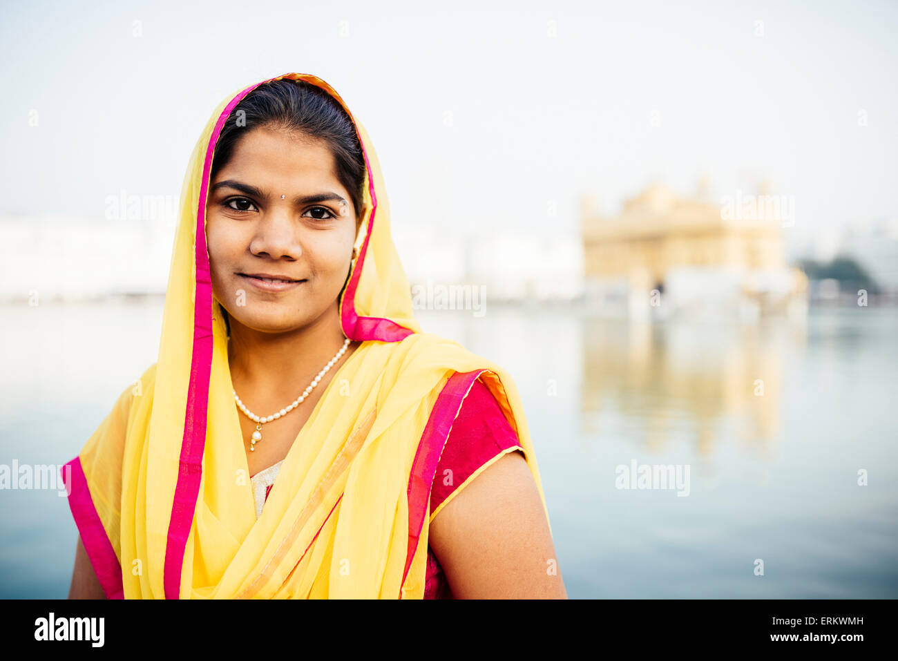 Harmandir Sahib (Golden Temple), Amritsar, Punjab, India, Asia Stock ...