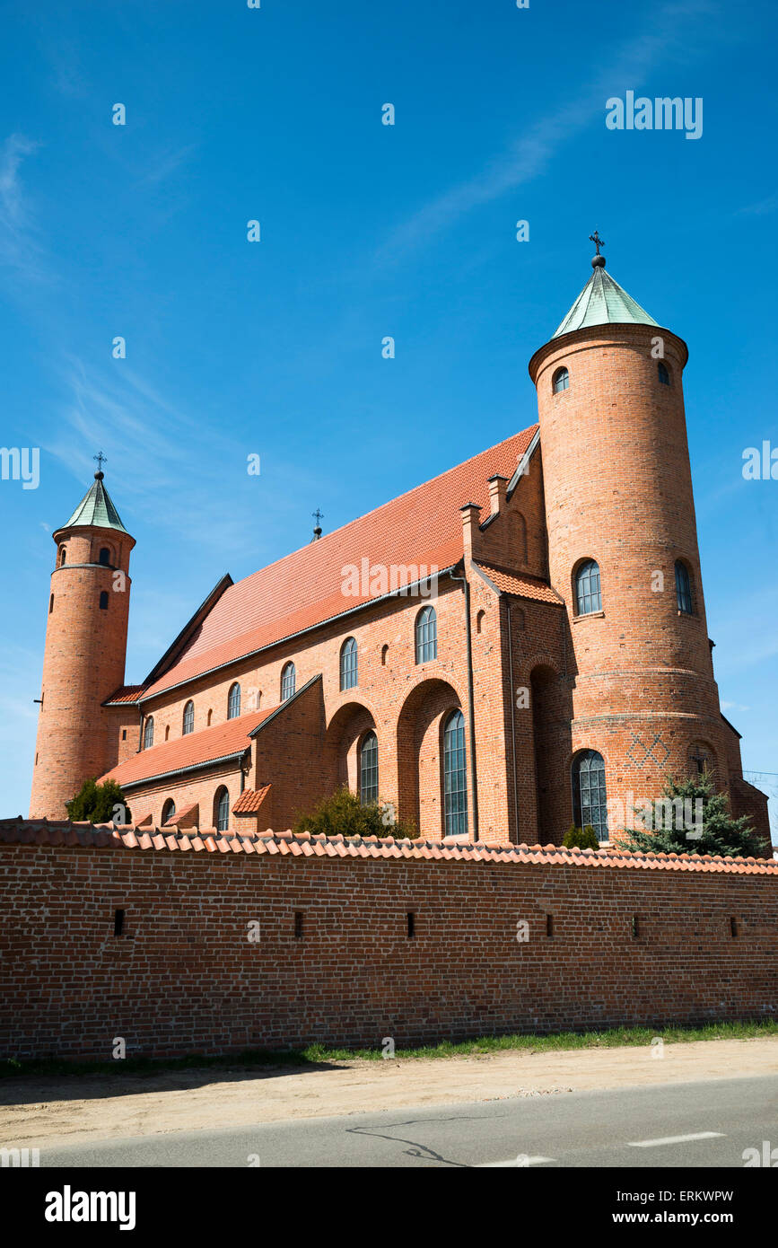Church of St. Roch and John the Baptist in Brochów, Poland Stock Photo ...