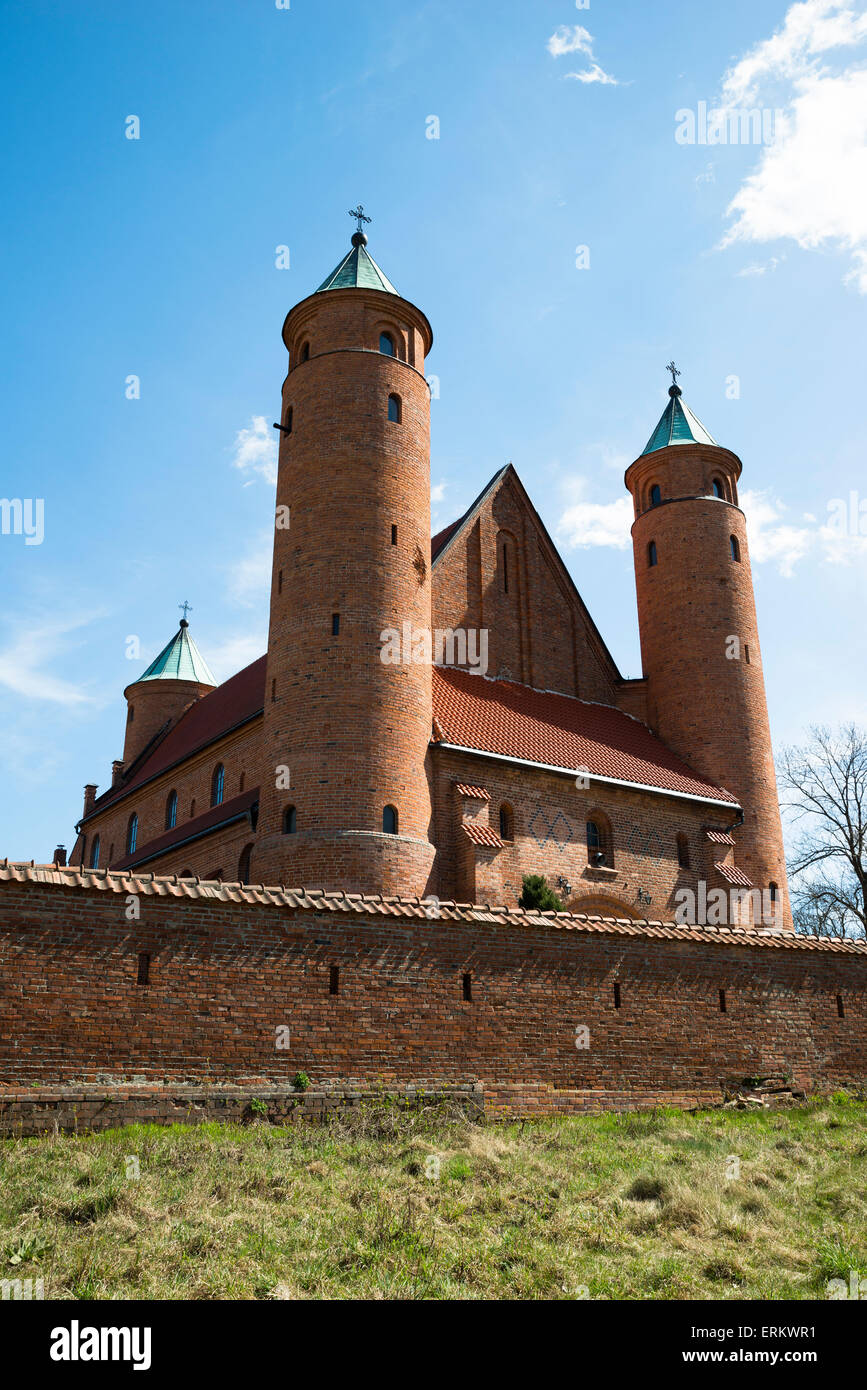 Church of St. Roch and John the Baptist in Brochów, Poland Stock Photo ...
