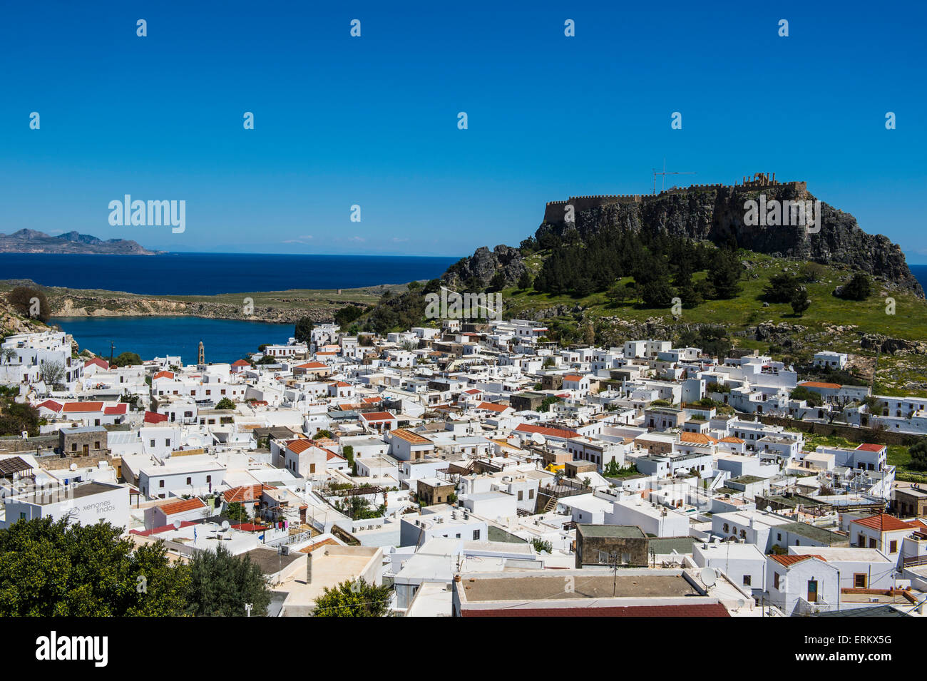 Lindos Village High Resolution Stock Photography And Images Alamy