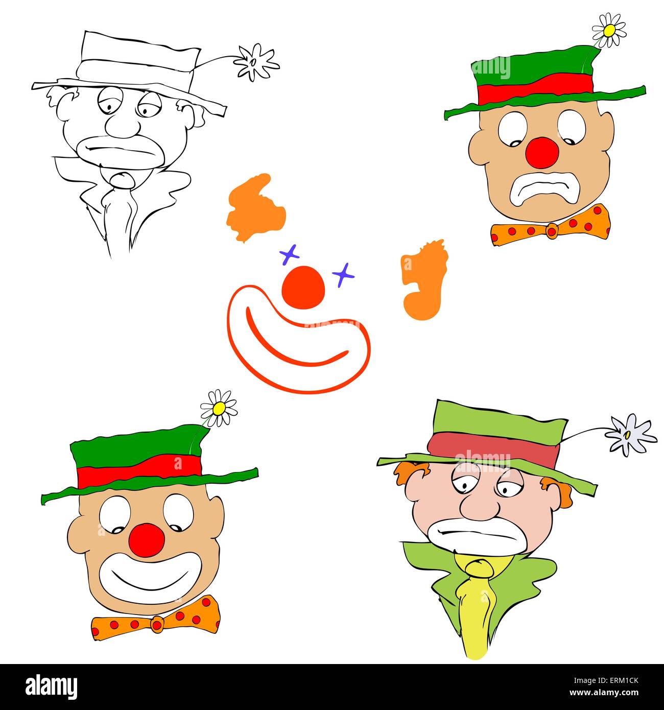 Clown happy sad hi-res stock photography and images - Alamy Clown happy sad hi-res stock photography and images - Alamy