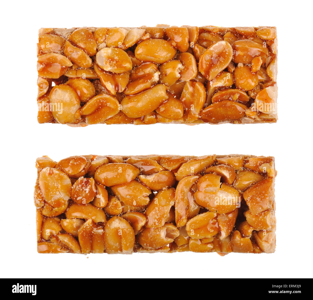 Download Honey Bars With Peanuts Isolated Stock Photo Alamy PSD Mockup Templates