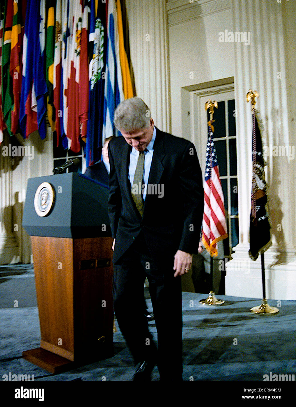 Nafta signing and bill clinton hi-res stock photography and images - Alamy