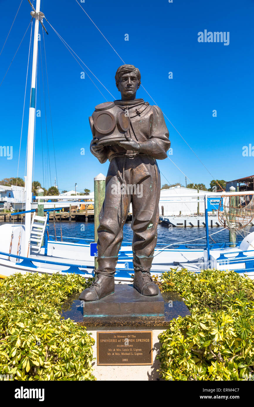 Tarpon Springs Historic District, Florida, USA Stock Photo Alamy