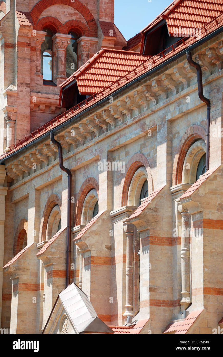 Background from a church building Stock Photo - Alamy