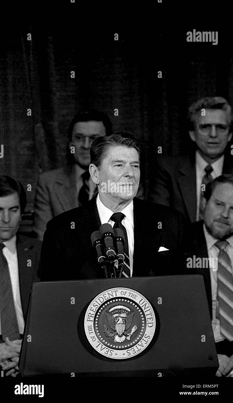 Ronald reagan convention 1984 Black and White Stock Photos & Images Alamy
