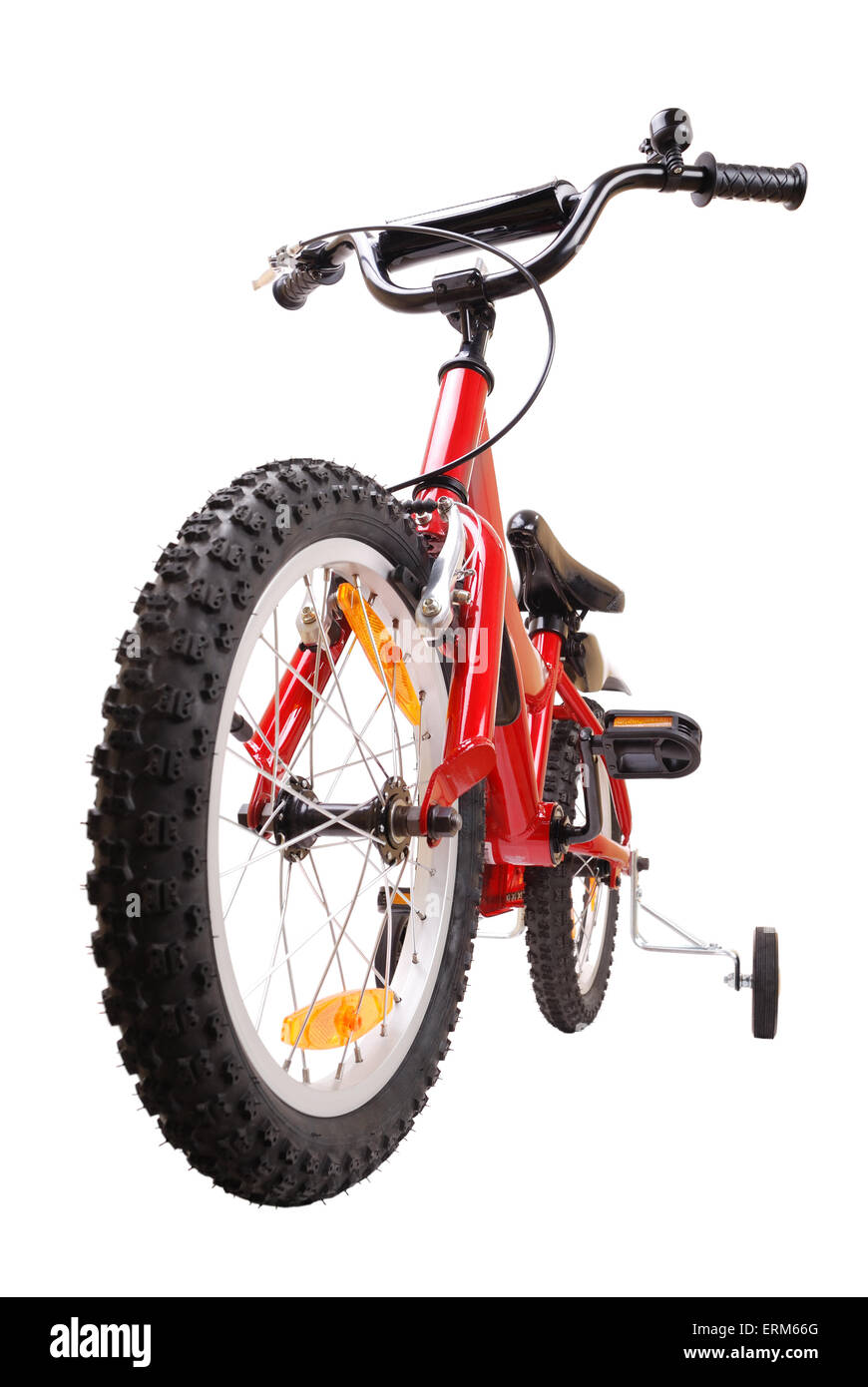 red childrens bike